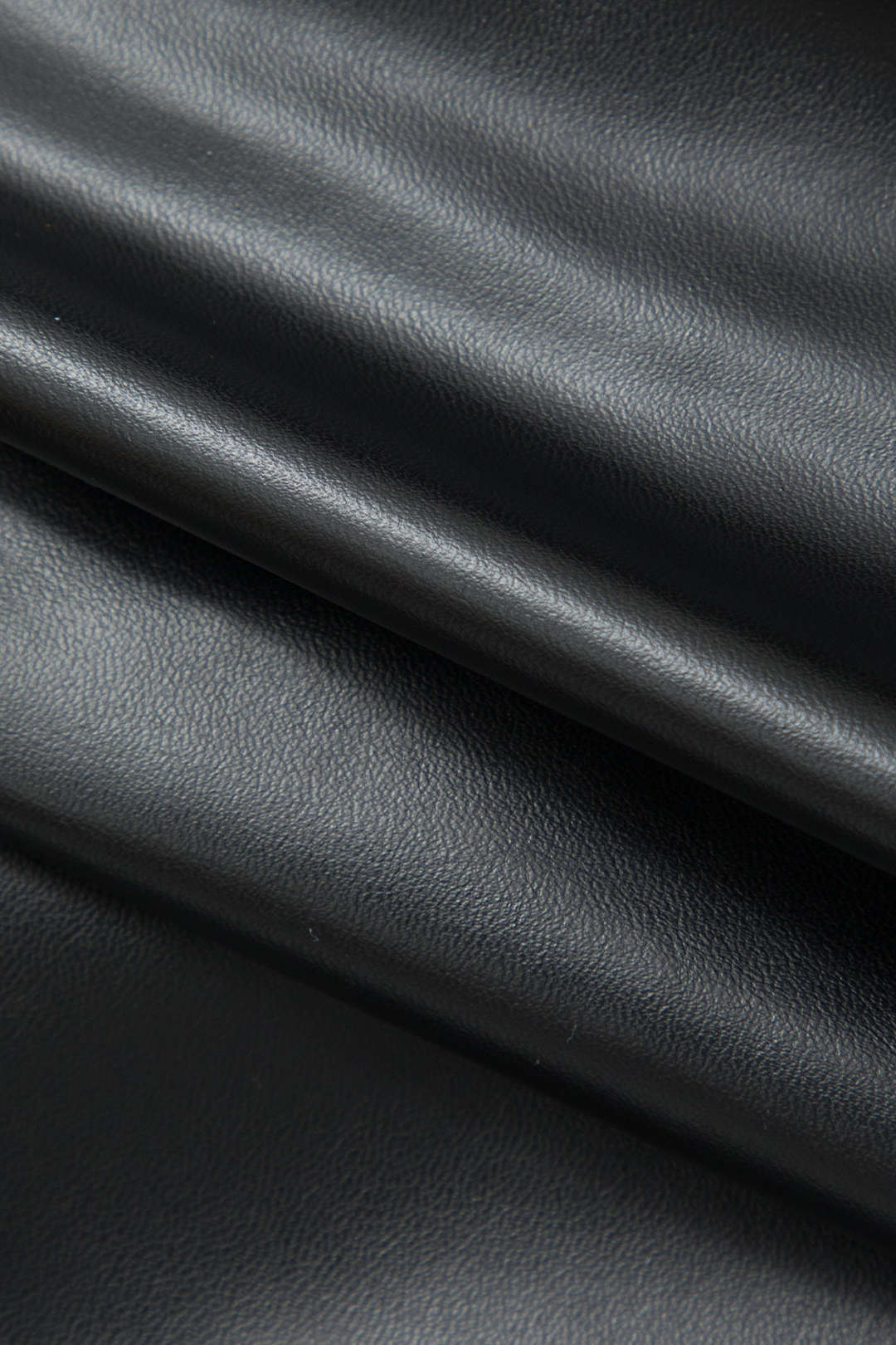 Faux Leather Fringe Detail Zip Up Shorts