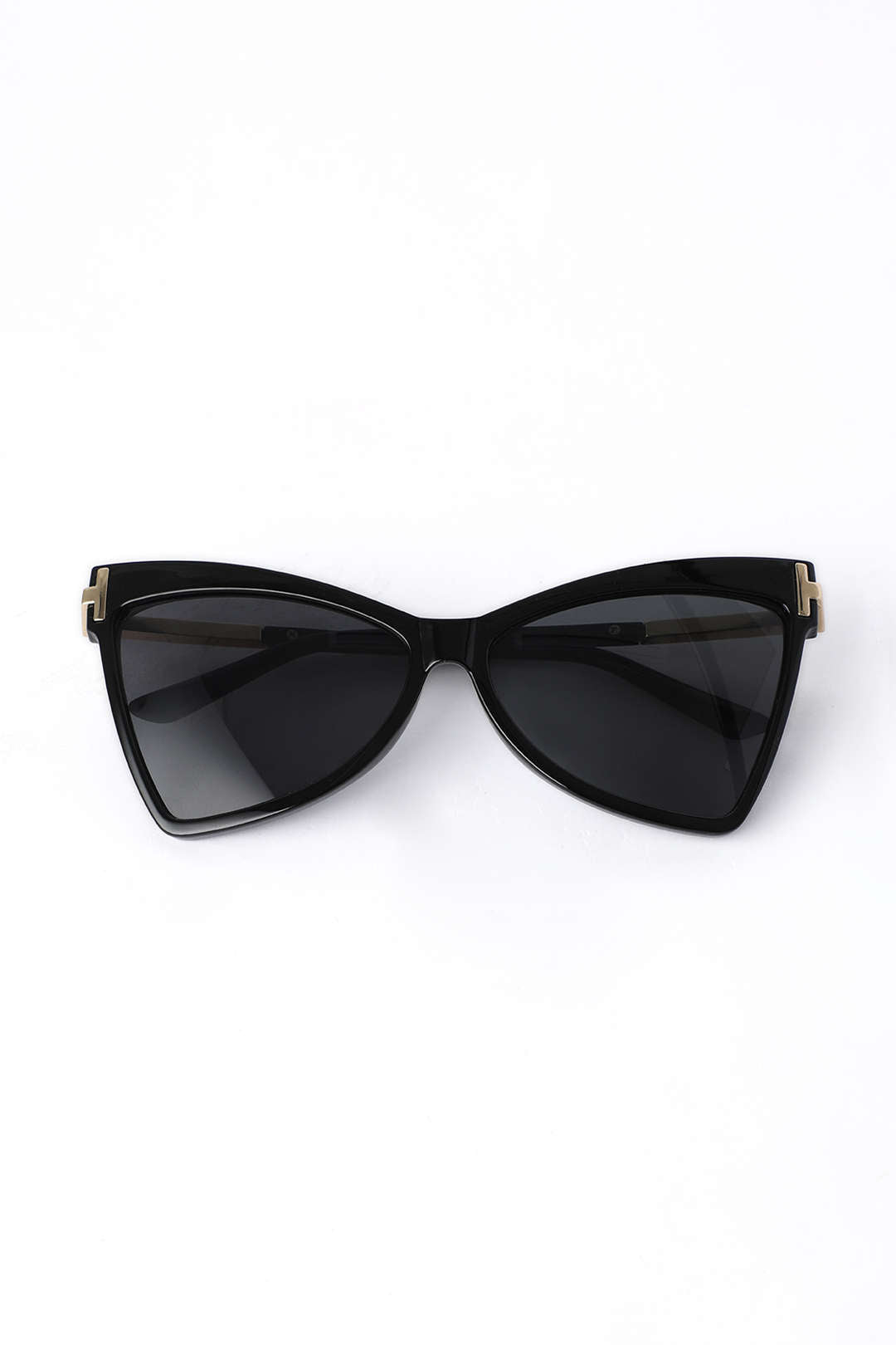 Angled Cat Eye Sunglasses