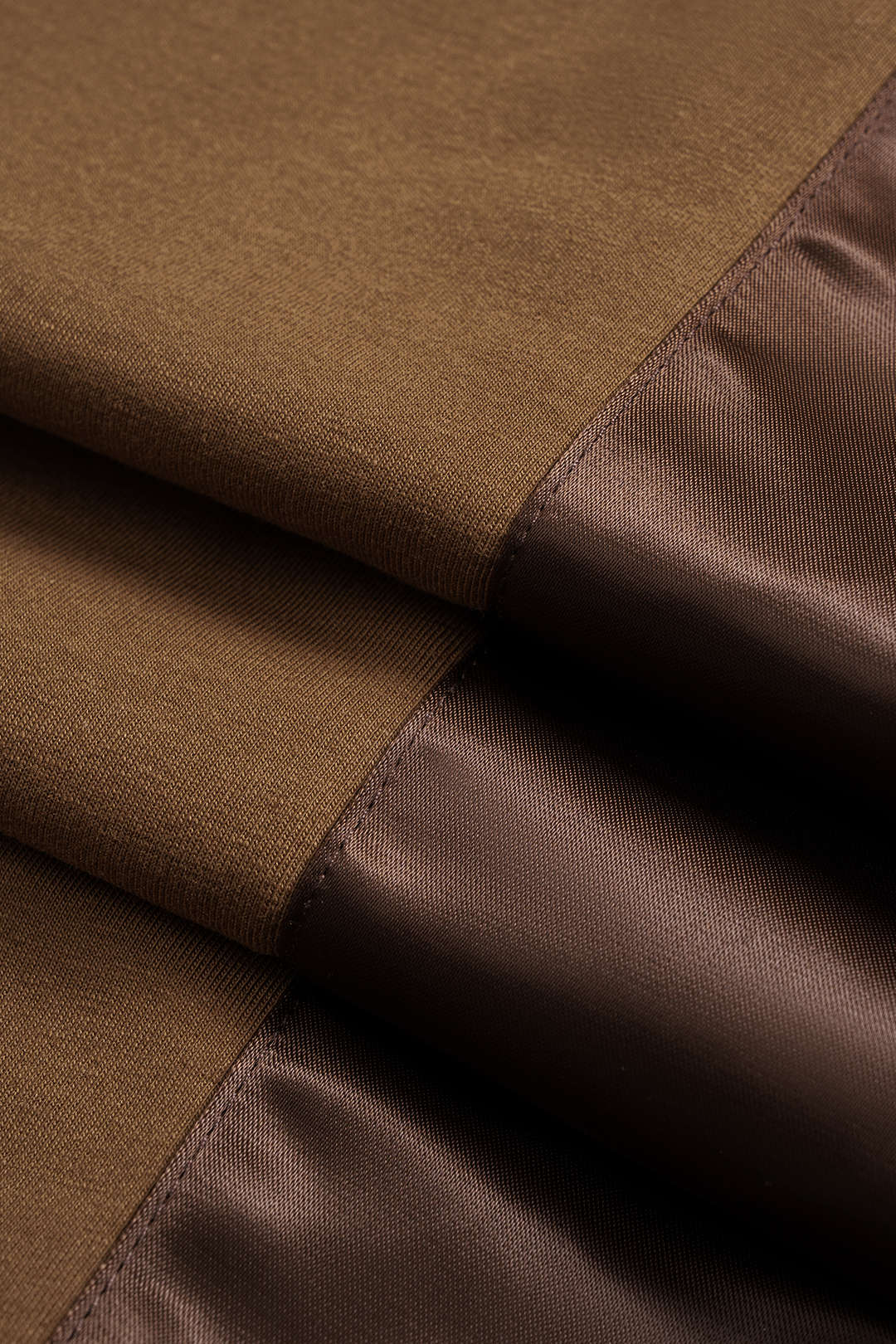 Patchwork Detail Ruched Pants