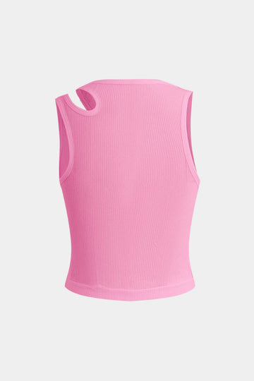 Bażiku Cut Out Tank Top