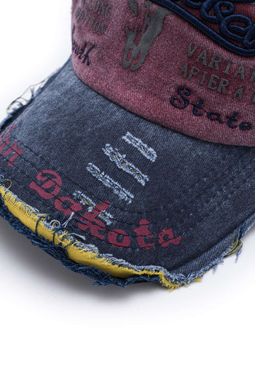 Ittra Rakkmu Kpiepel tal-Baseball Distressed