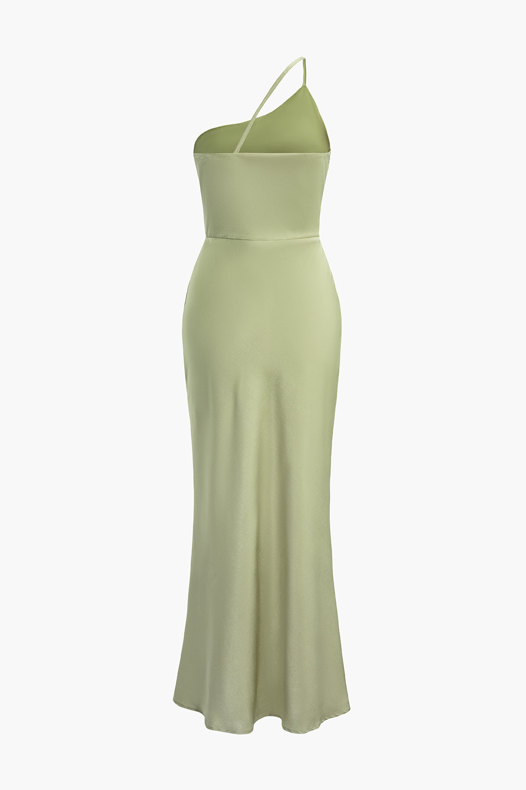 Asymmetrical Strap Maxi Dress