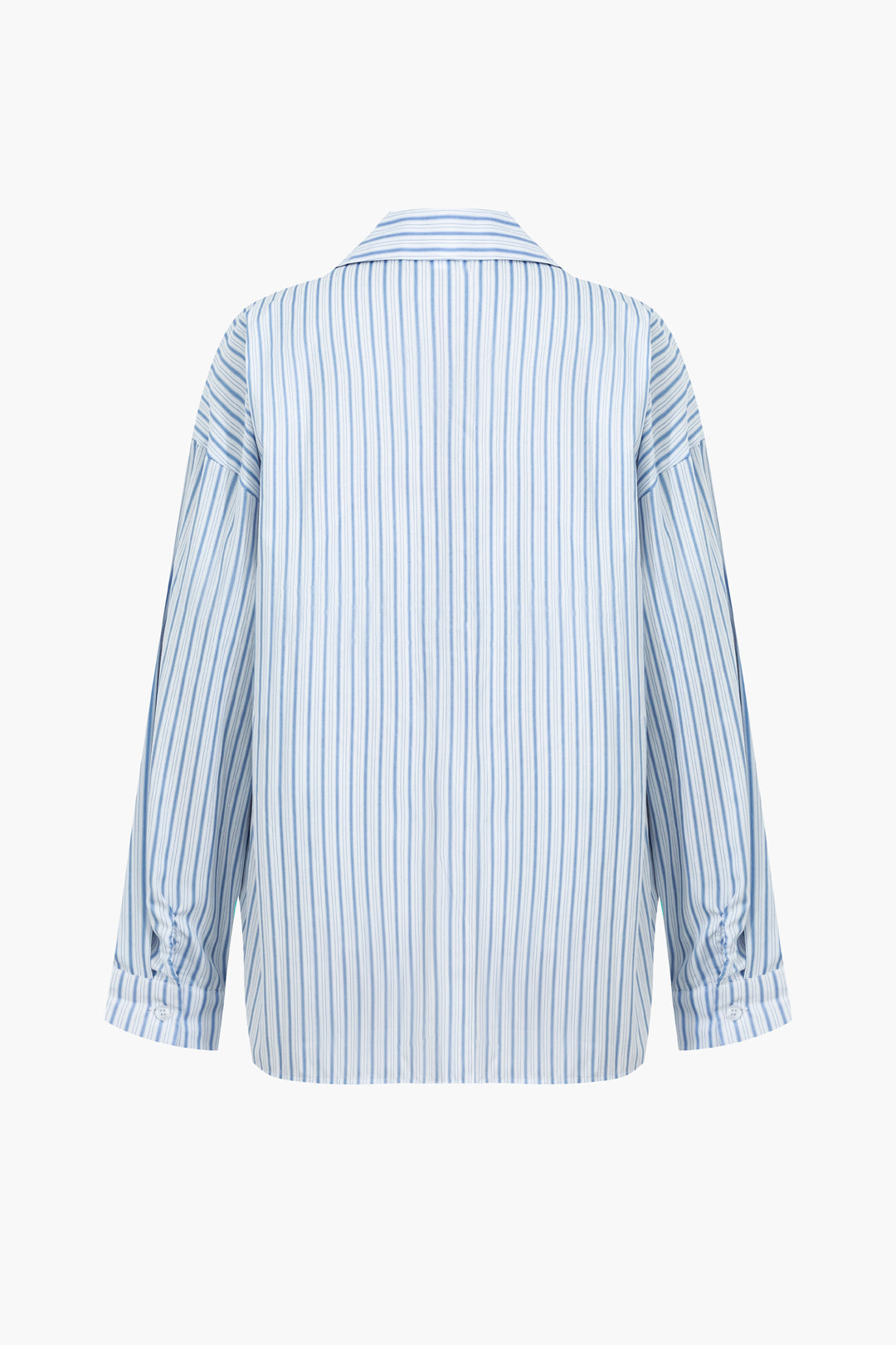 Patchwork Stripe Long Sleeve Shirt
