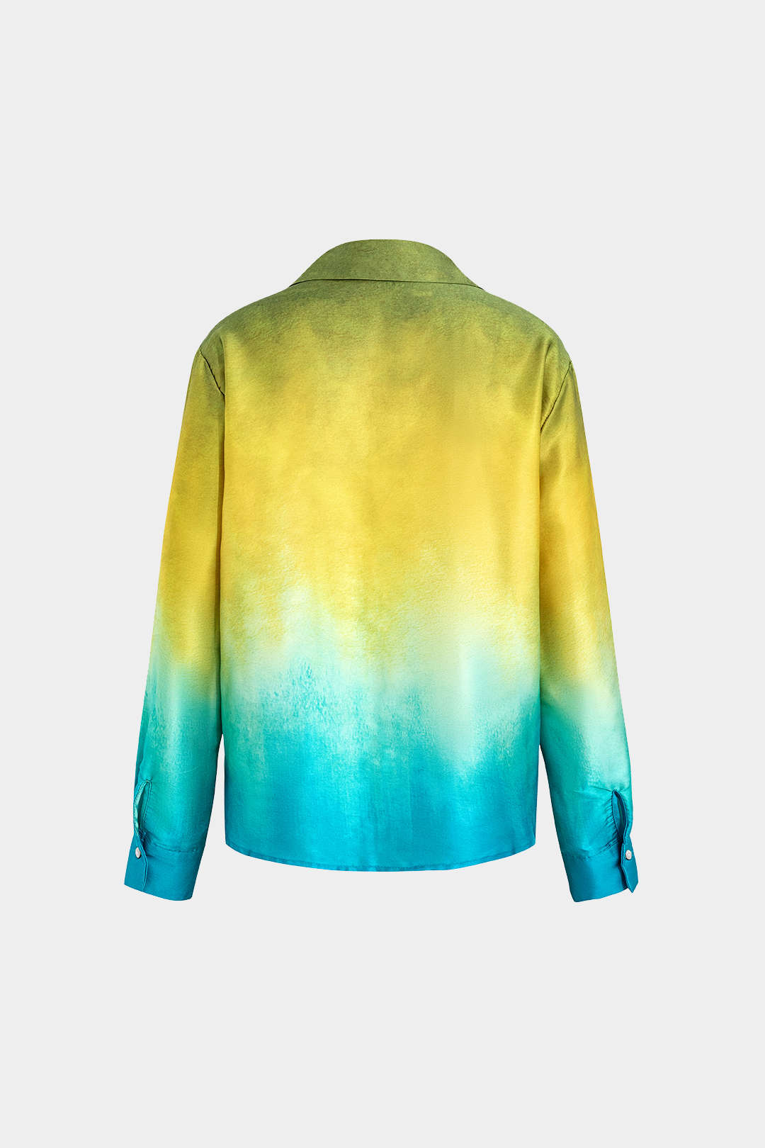 Ombre shirt met lange mouwen