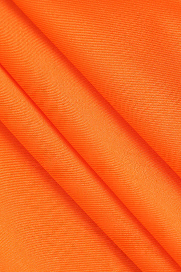 Twist Detail Square Neck Midi Dress