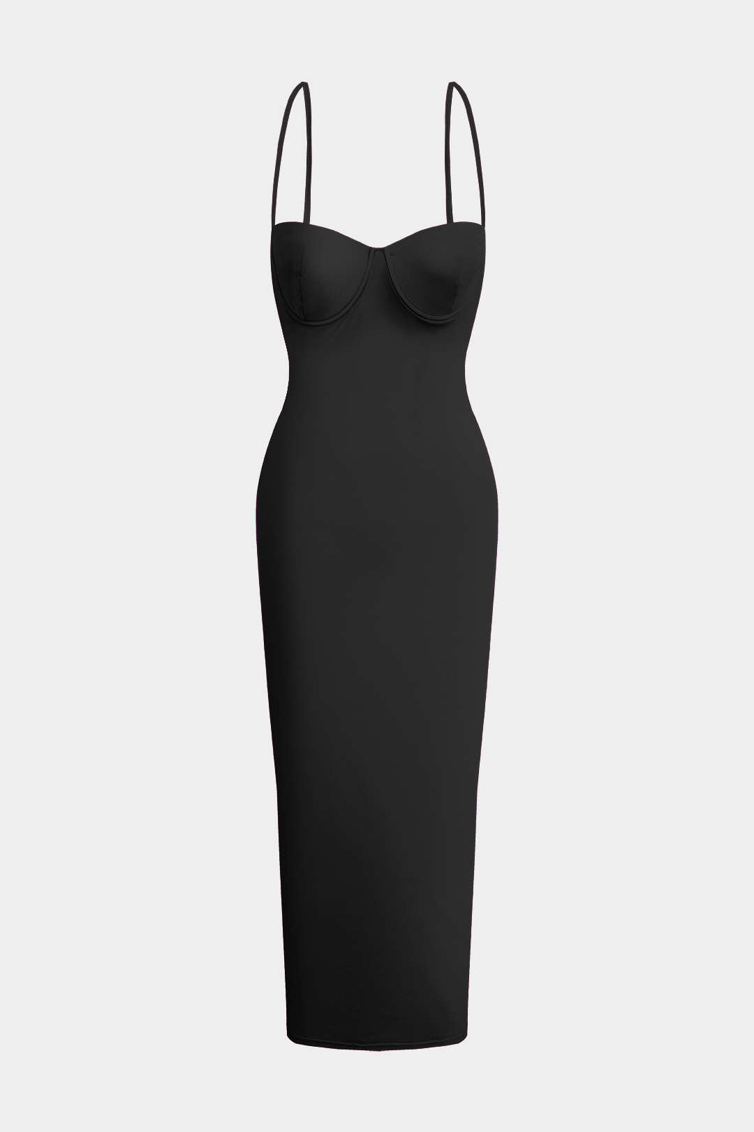 Maxi Dress Bażiku Solid Slip