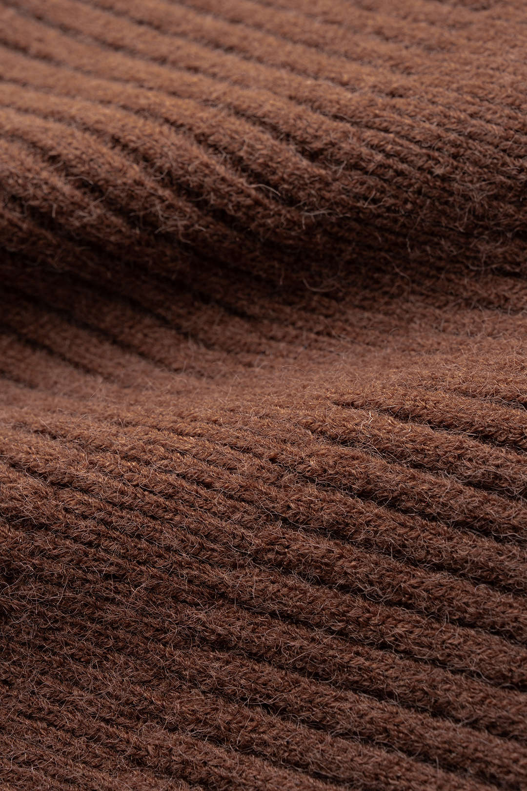 Knit Asymmetrical Neck Ribbed Long Sleeve Dress