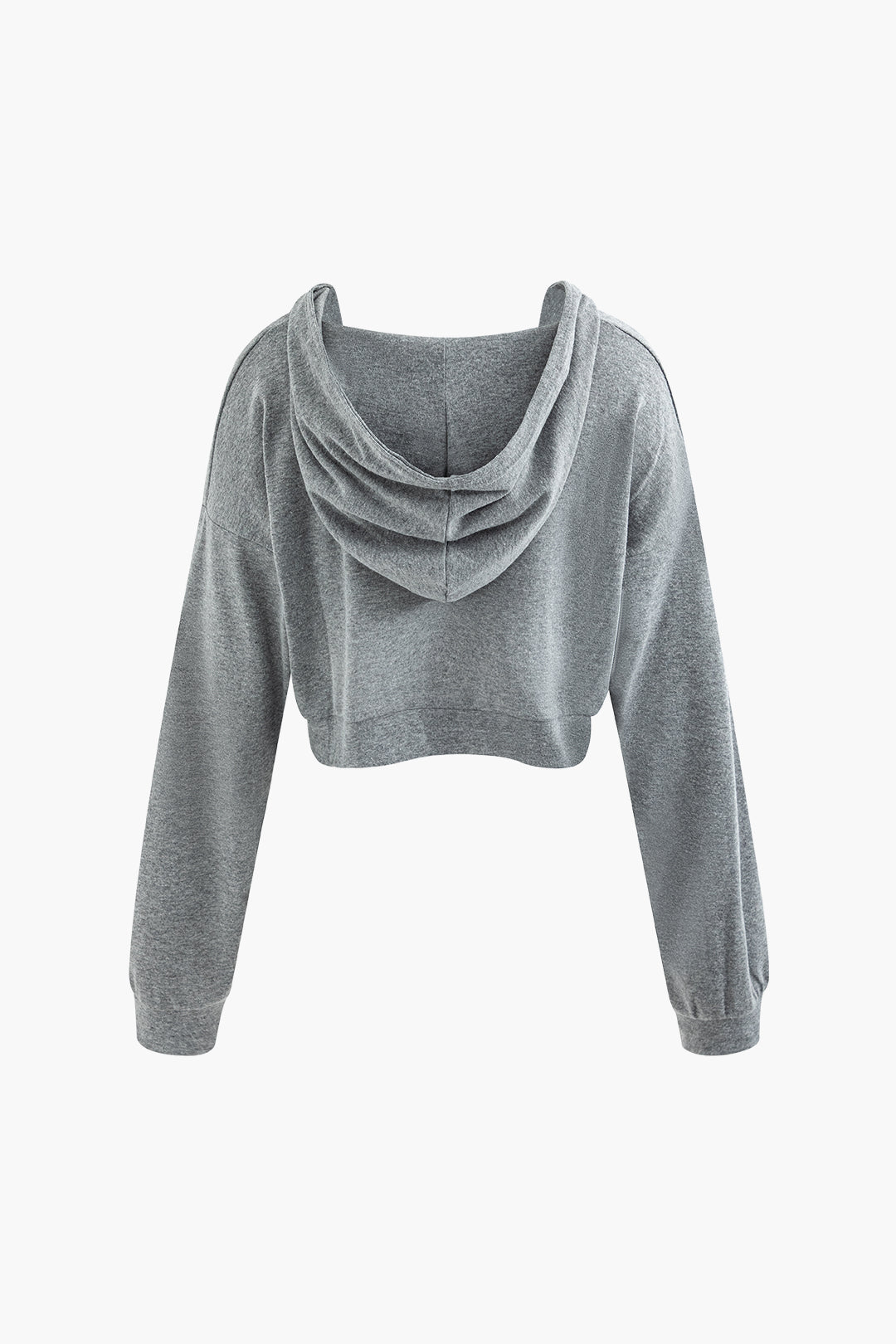V-neck Sleeveless Maxi Dress And Hooded Crop Sweatshirt Set