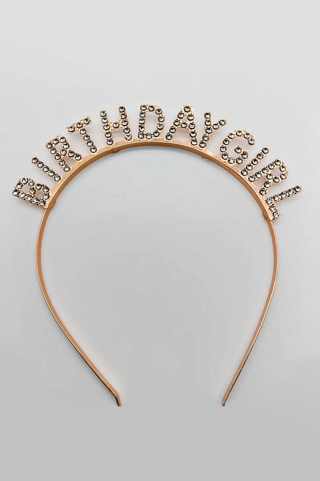 Rhinestone 'Birthday Girl' Tiara Headband