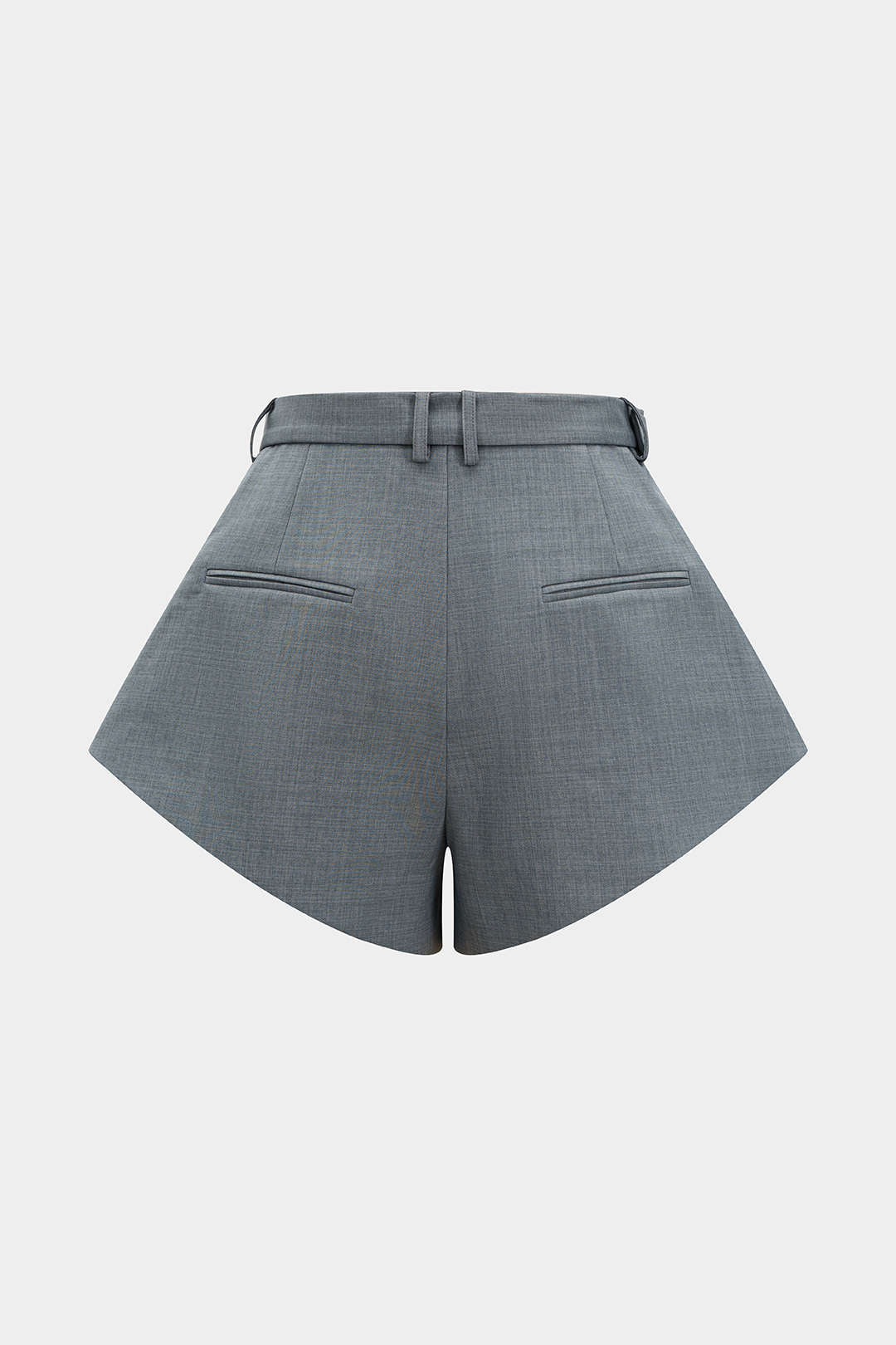 Solid Wide Leg Shorts