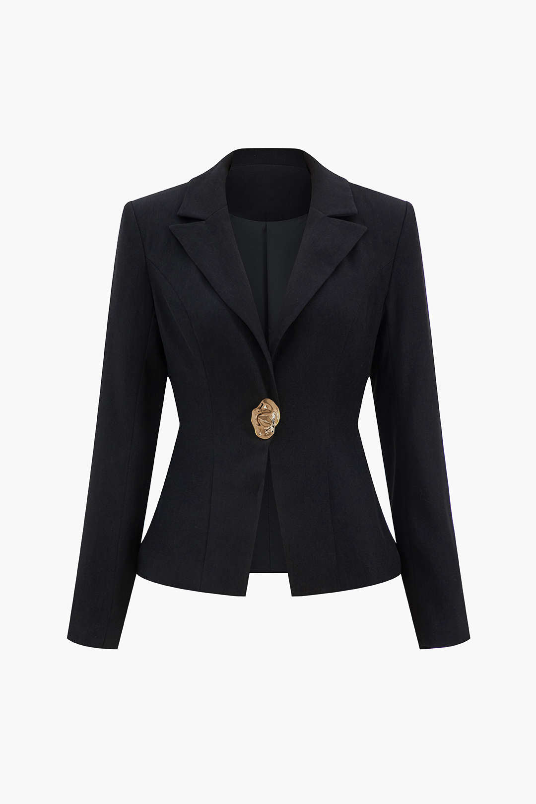 LOTVISET LAPEL ONE Button Blazer