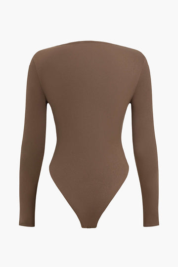 Crossed Ruched bodysuit