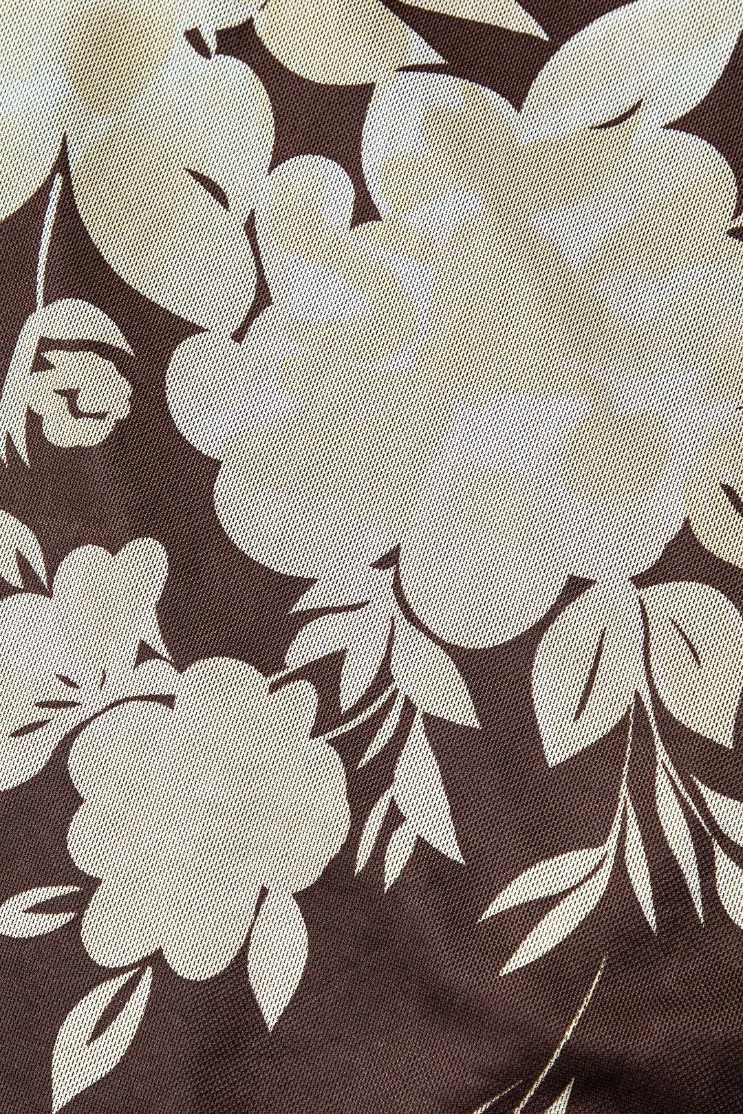 Floral Print Lace Trim Slit Maxi Dress – Micas