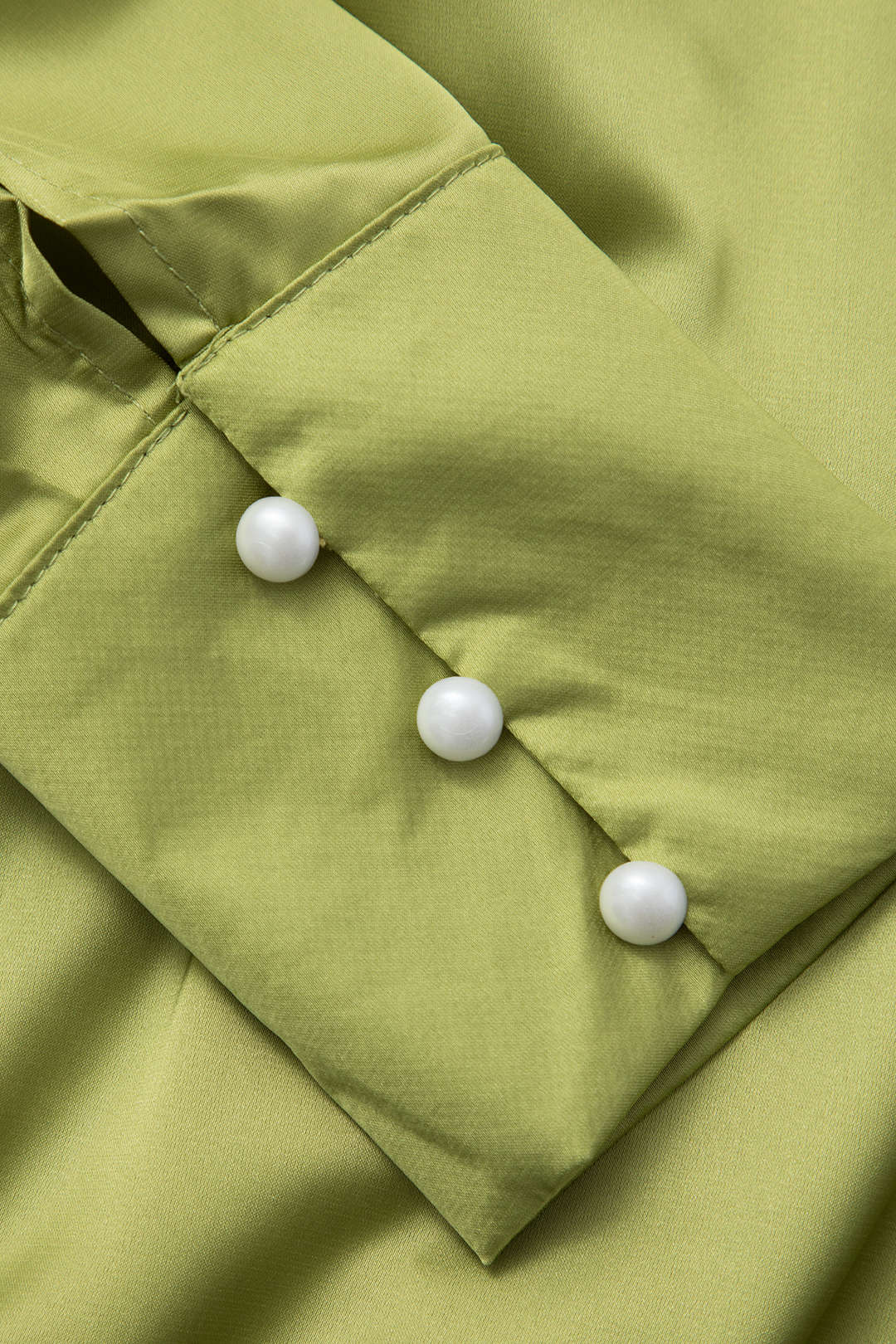 V-neck Knot Detail Long Sleeve Mini Shirt Dress