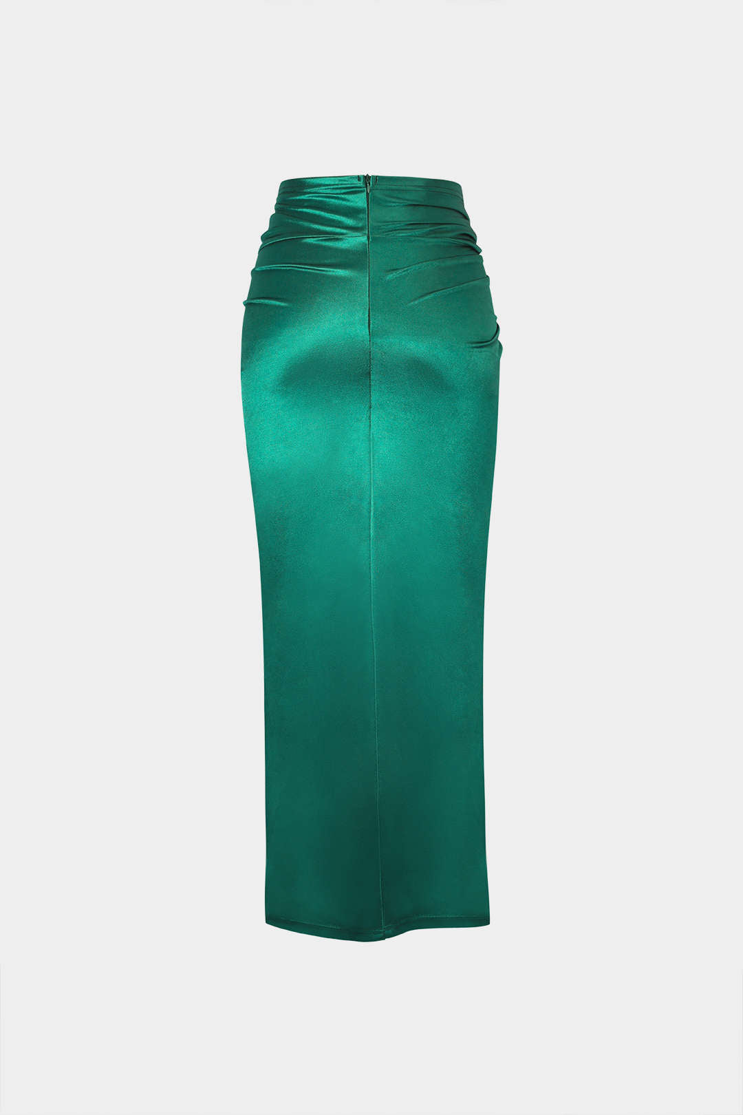 Twist Dettall High Slit Midi Skirt