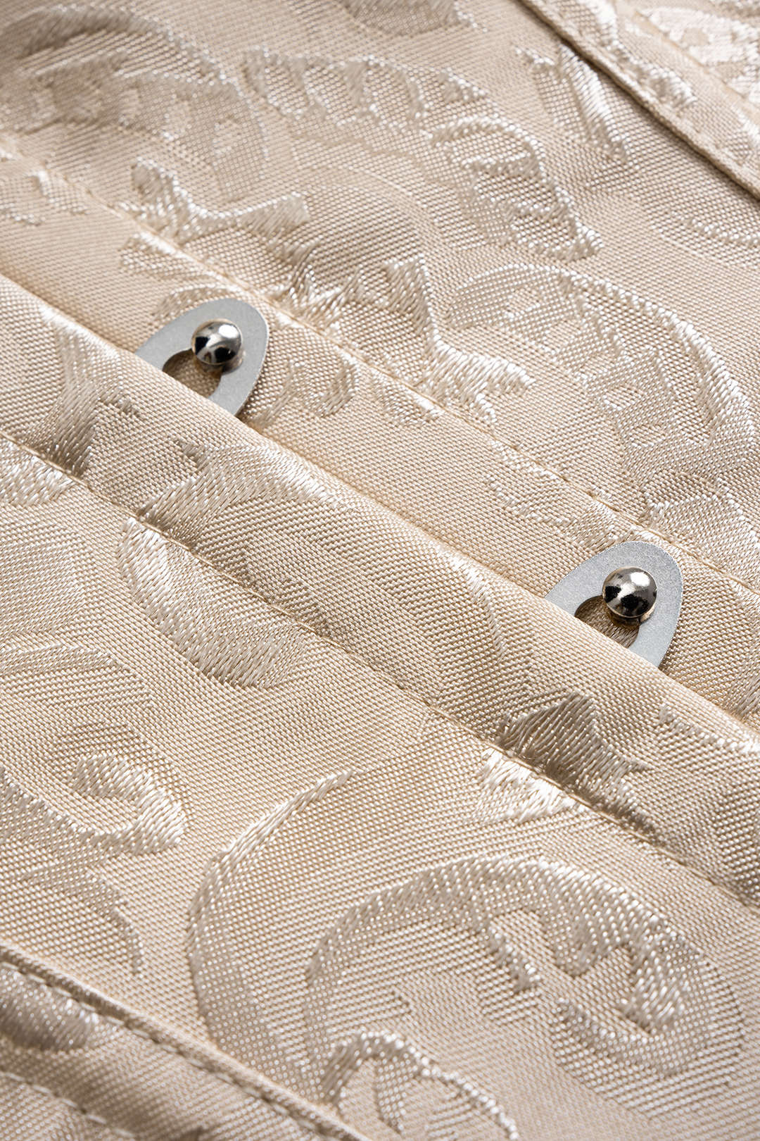 Artistic Print Corset Tie-Back Tube Top