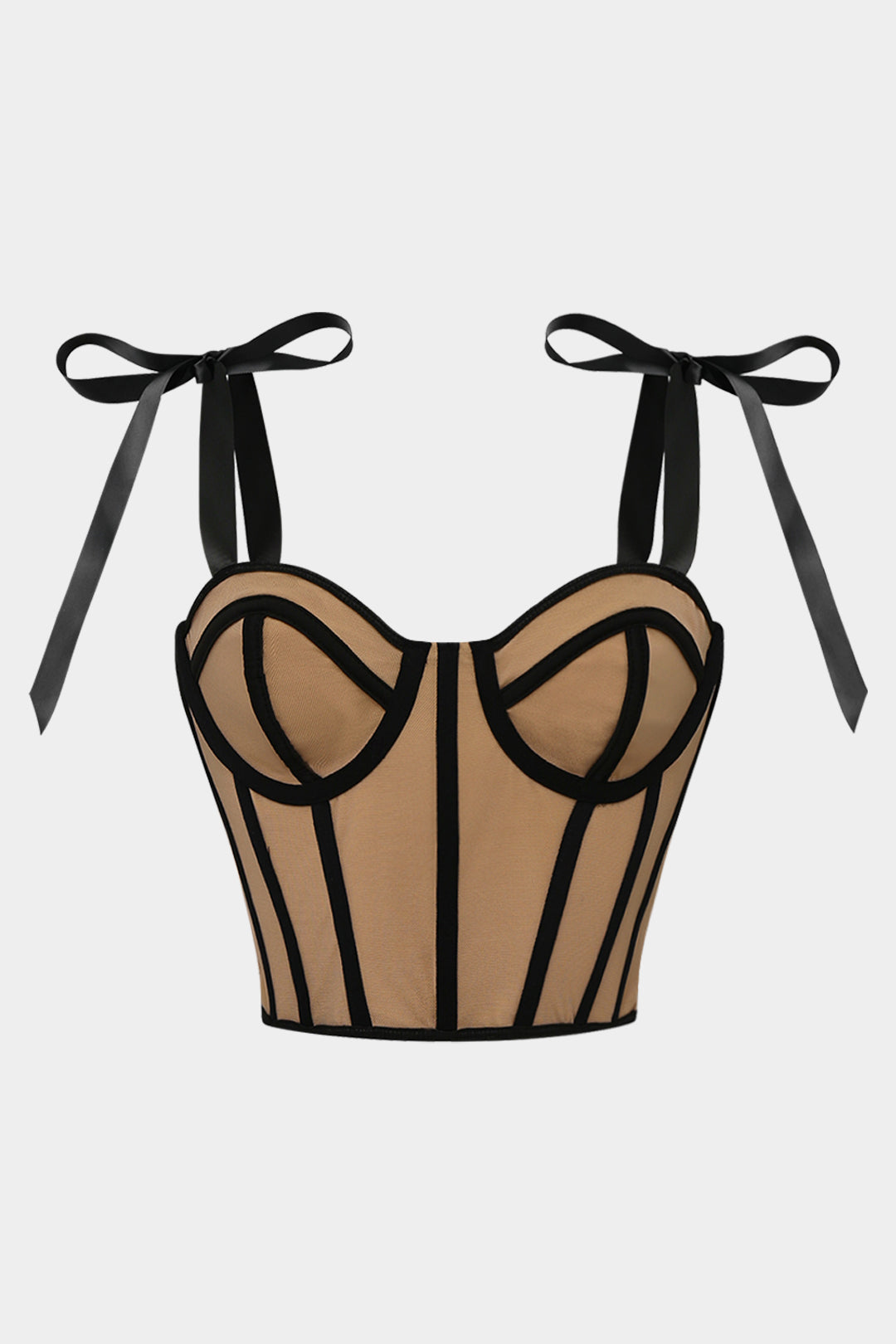 Attachez le top Cami à bustier corset