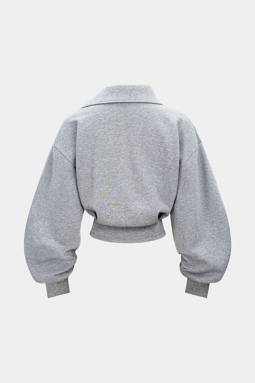 Asymmetrical Waist-Cinching Sweatshirt