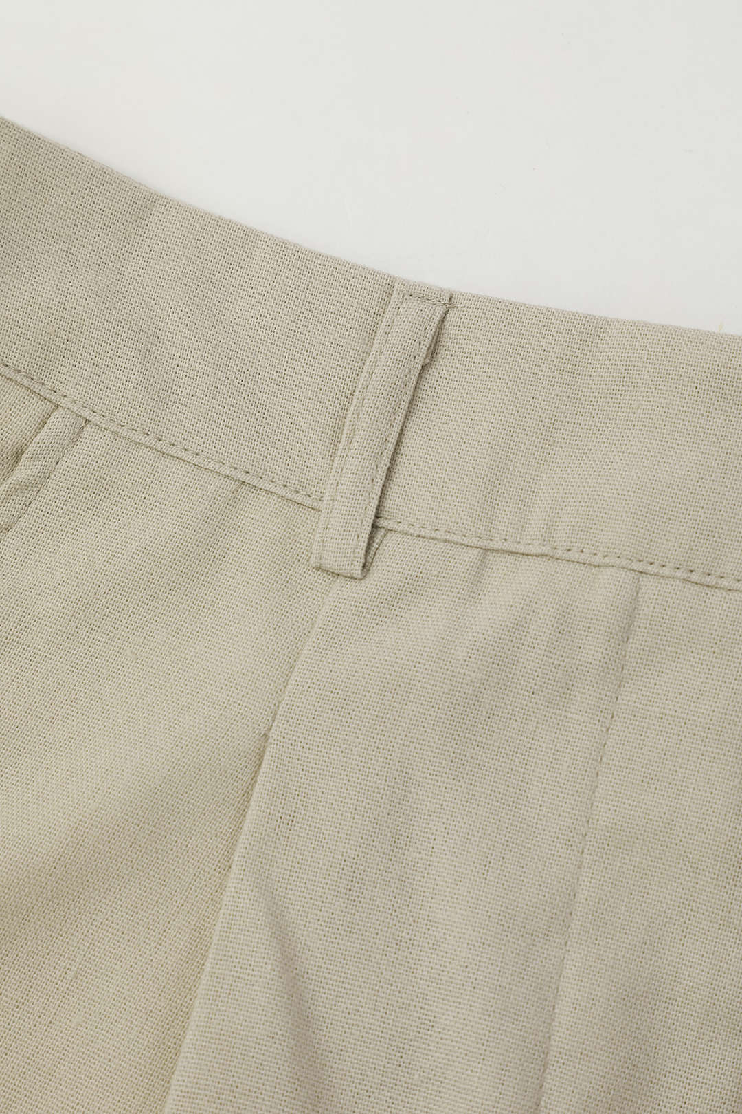 Linen-Blend Shorts