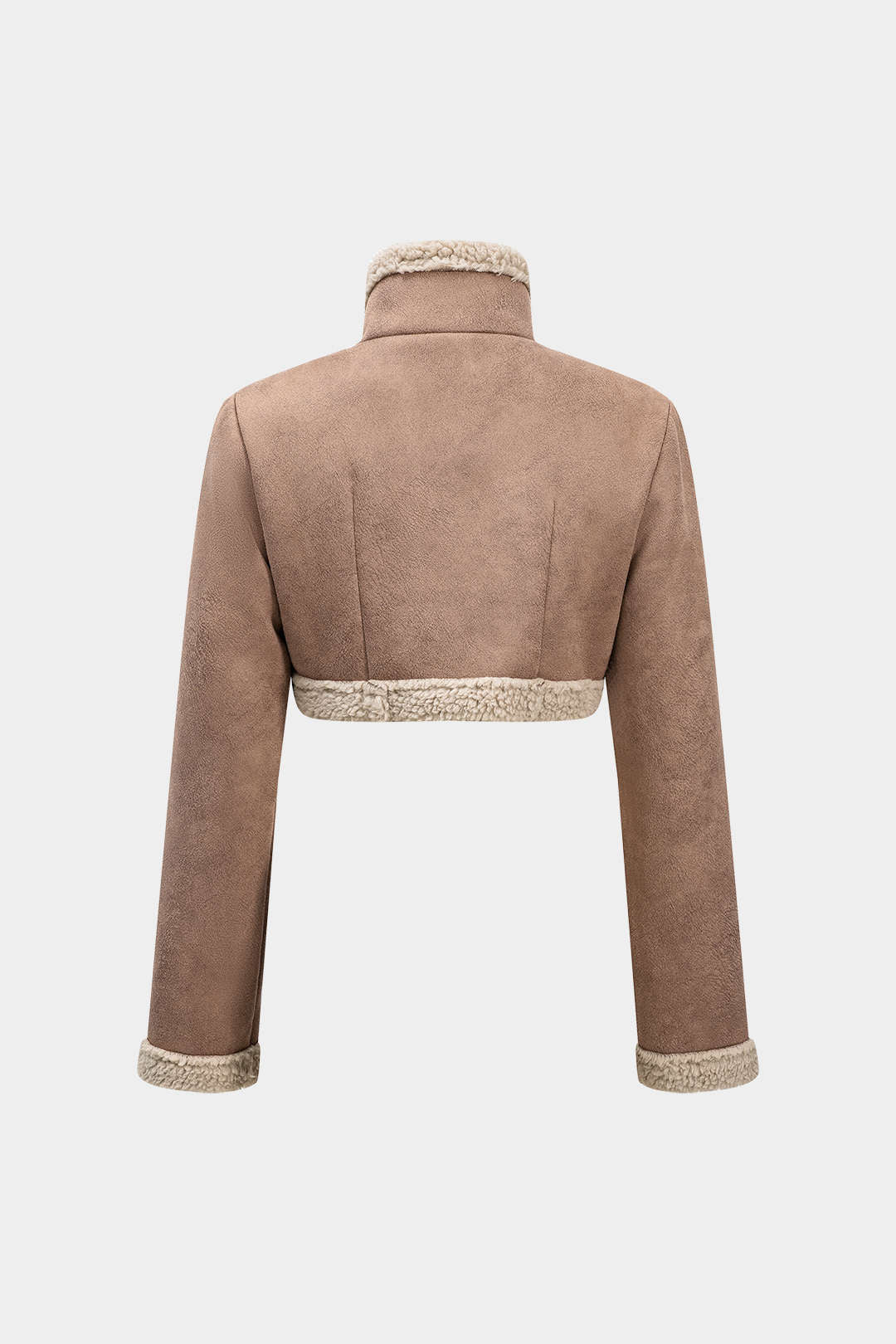 Contrast Binding V-shape Cut Jacket