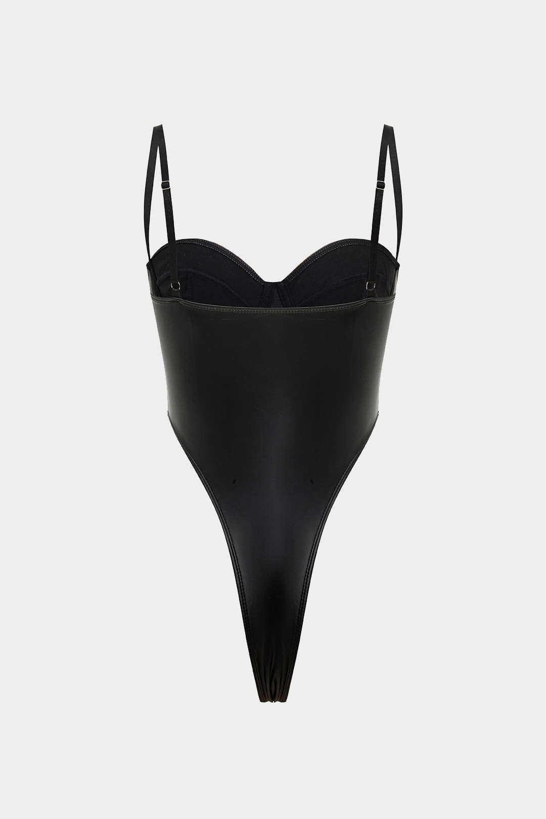 Body de bustier à glissement solide