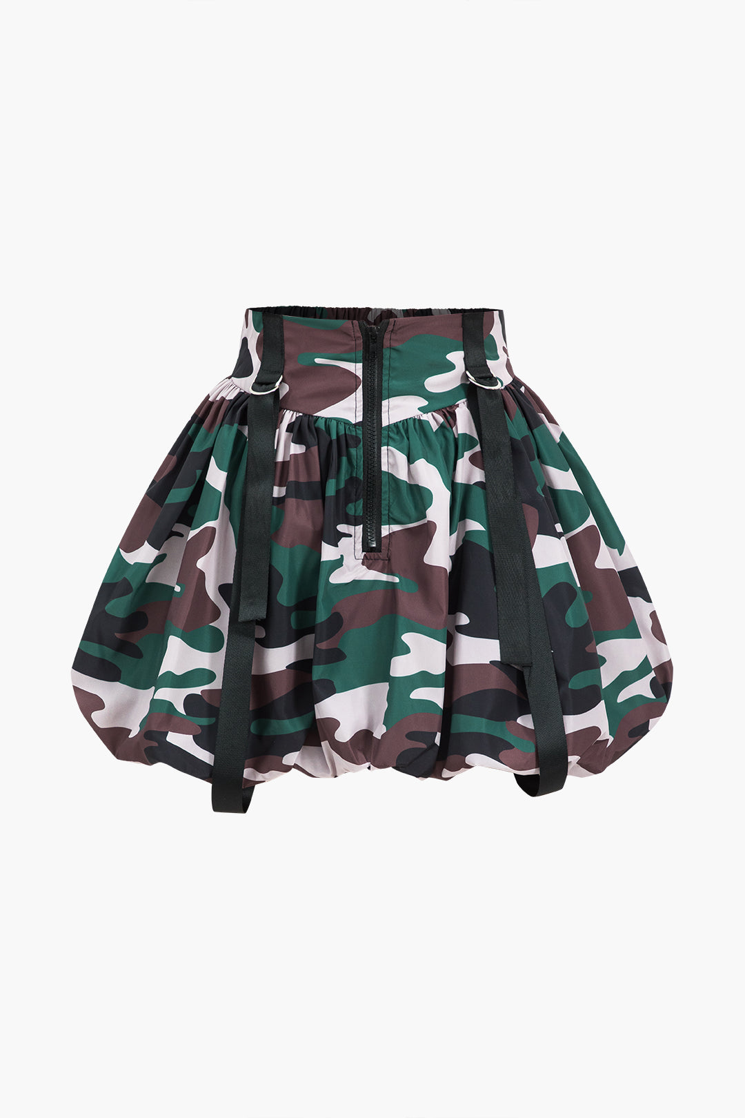 Camo -print ritssluiting met ritssluiting