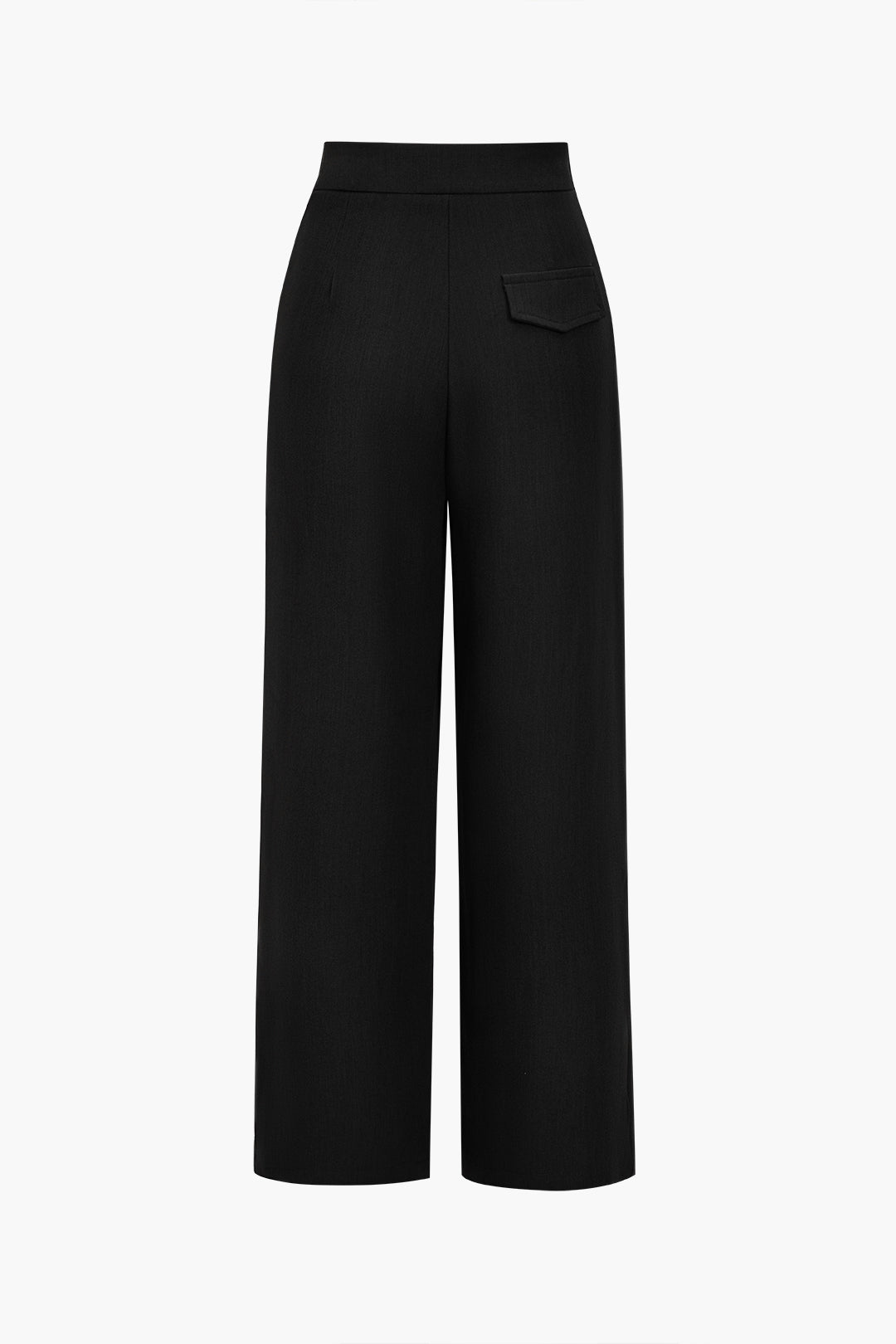 Solid Knot Asymmetrical Trousers