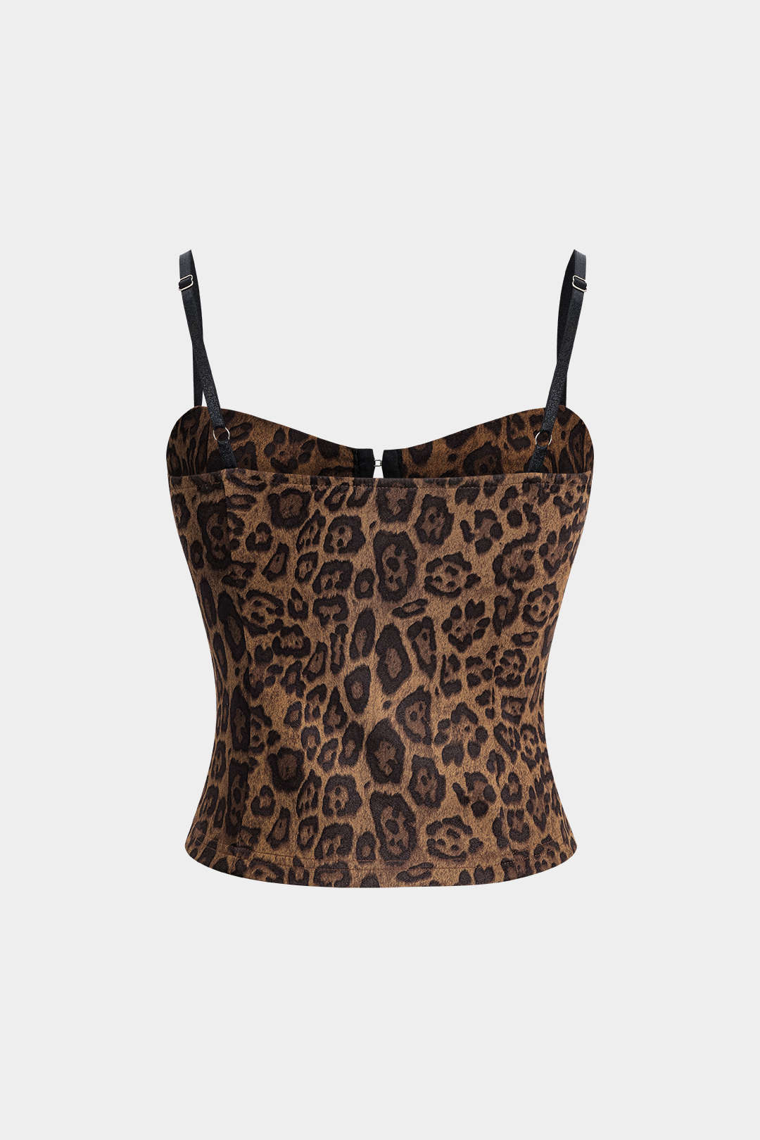 Top cami di stampa leopardo