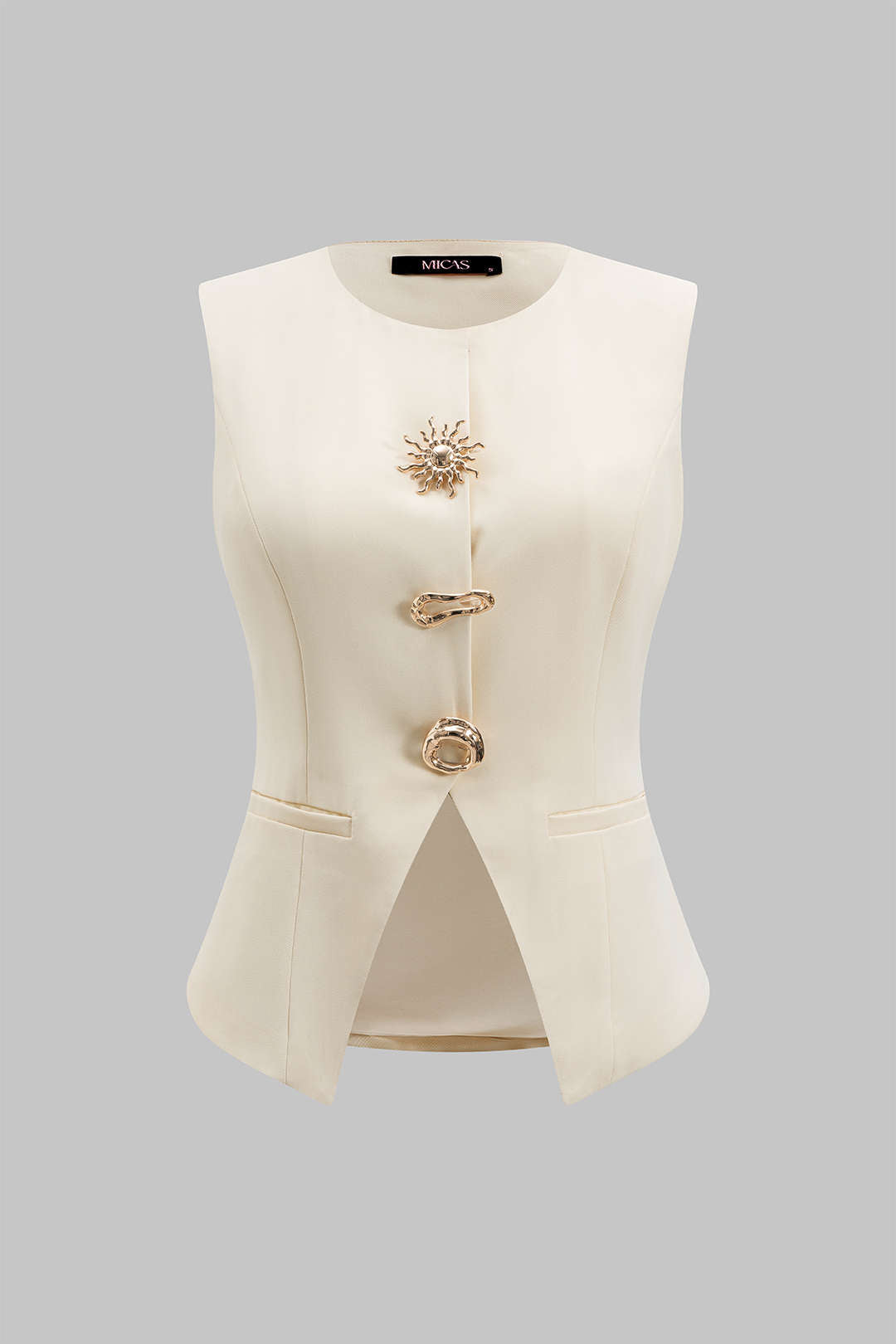 Fake Pocket Tank Top