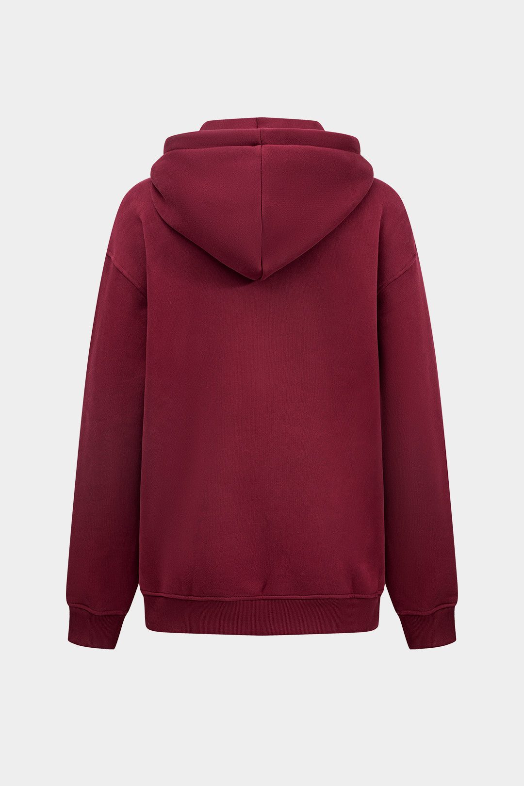 Hoodie tal-but solidu li jiġbed