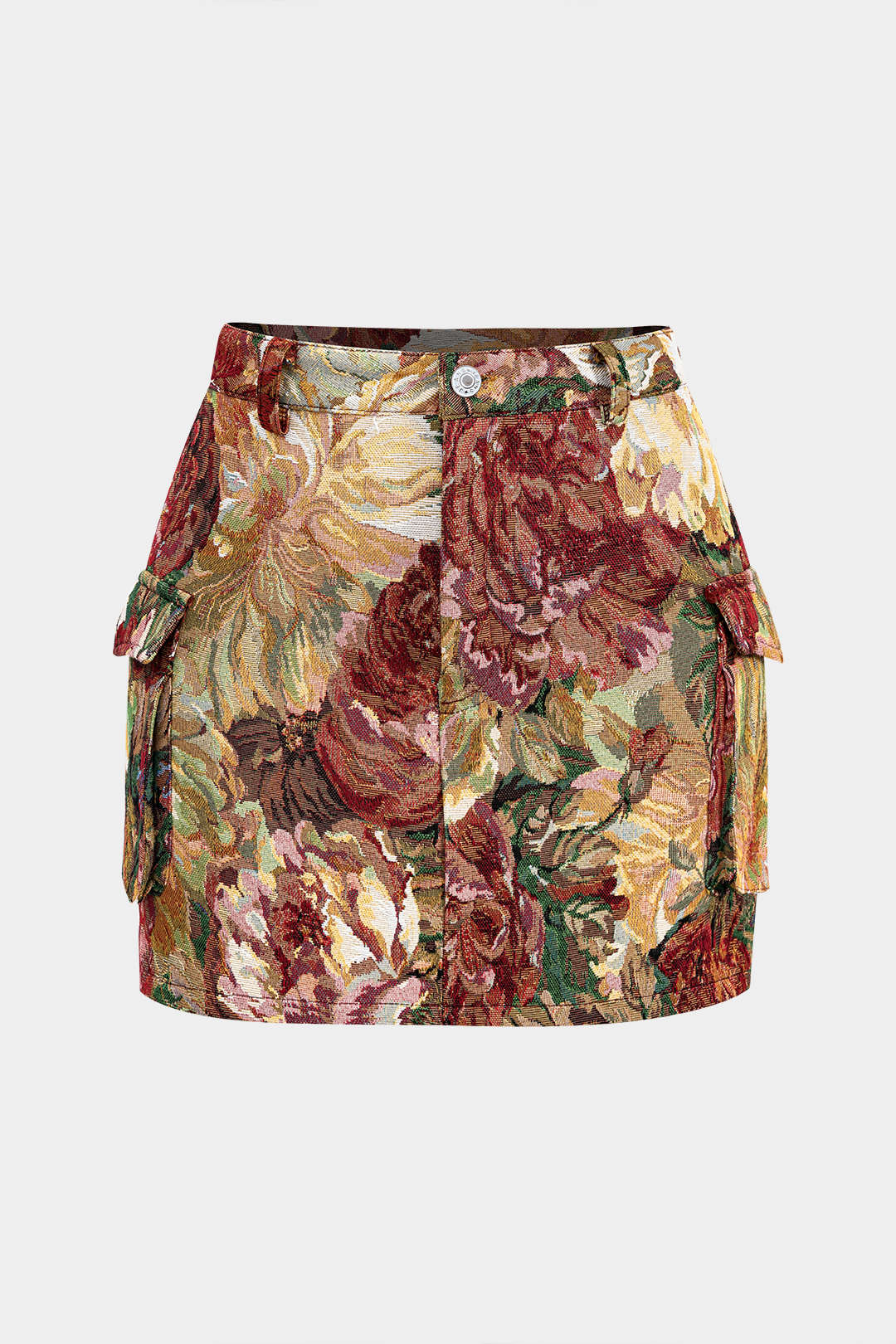 Jacquard Pocket Skirt