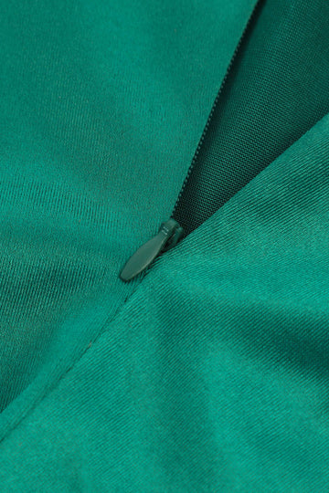 Plus Satin Satin Twist Knot hoher Taillenrock