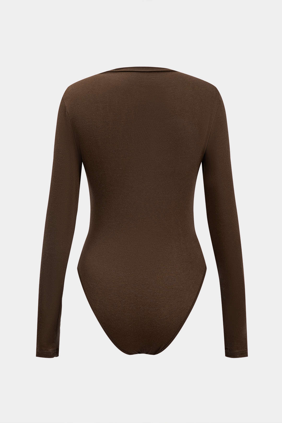 Knit Ruched Long Sleeve Bodysuit