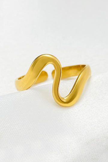 Curved Geometric Open Ring