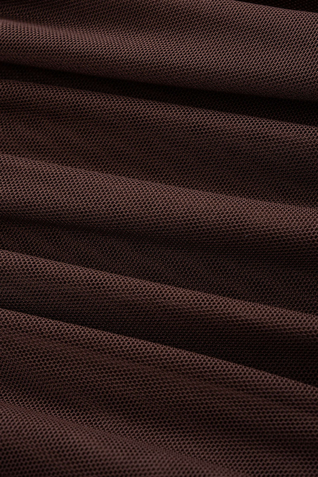 Mesh Ruched Slip V-Neck Sleeveless Maxi Dress