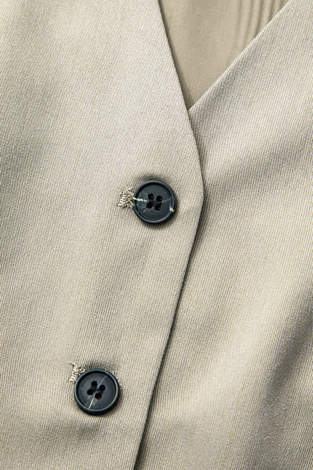 V-neck Button Up Waistcoat