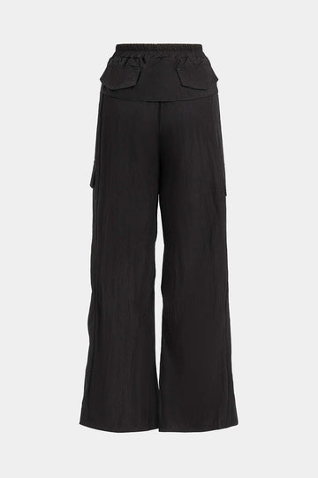 Strappy Wide-Leg Trousers