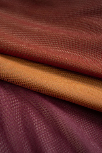 Plus Size Ombre Print Mesh Asymmetrical Sleeveless Maxi Dress