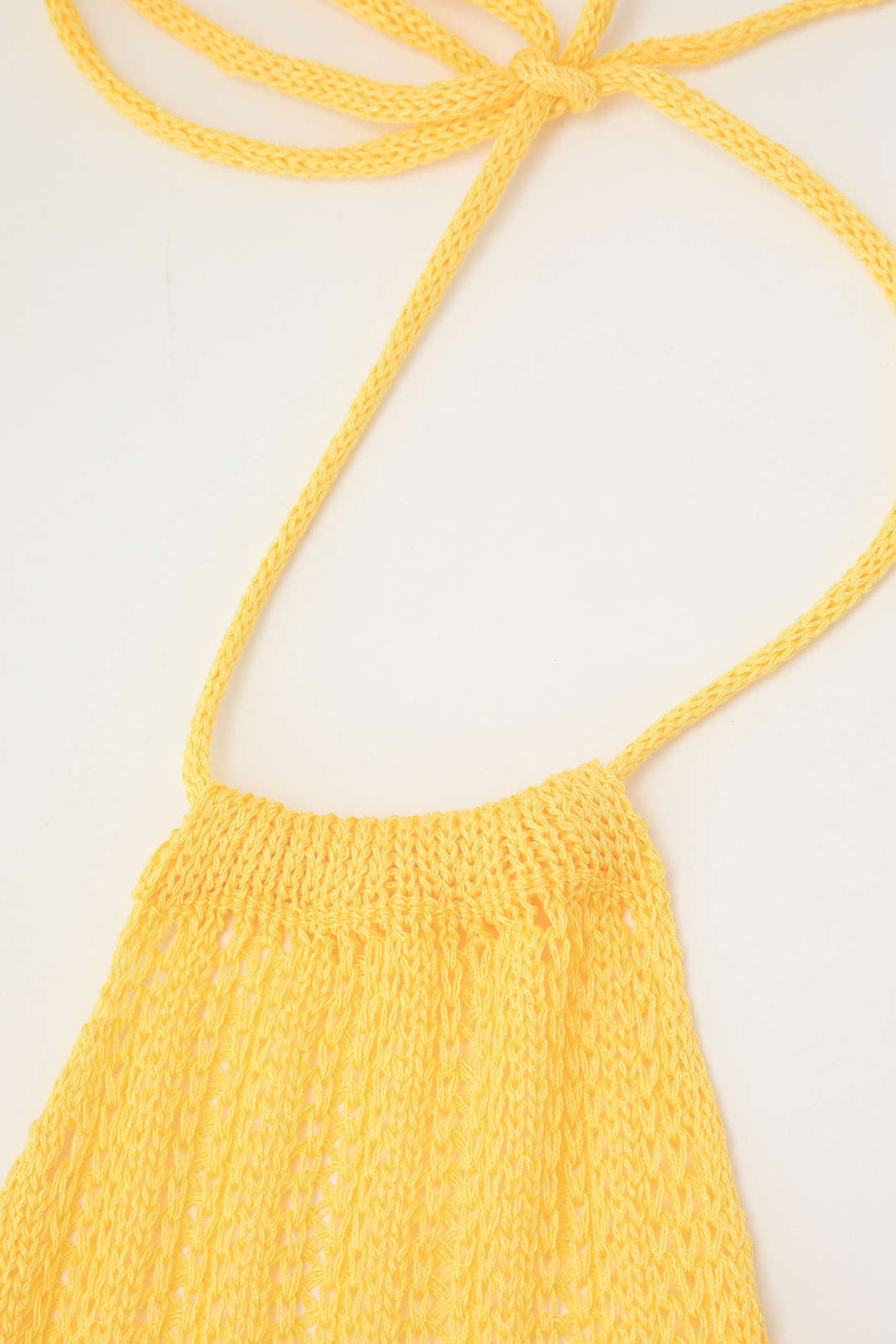 Halter Knit Backless Cover-up Dress