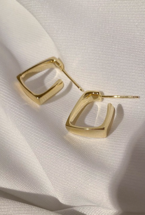 Square Cutout Earrings