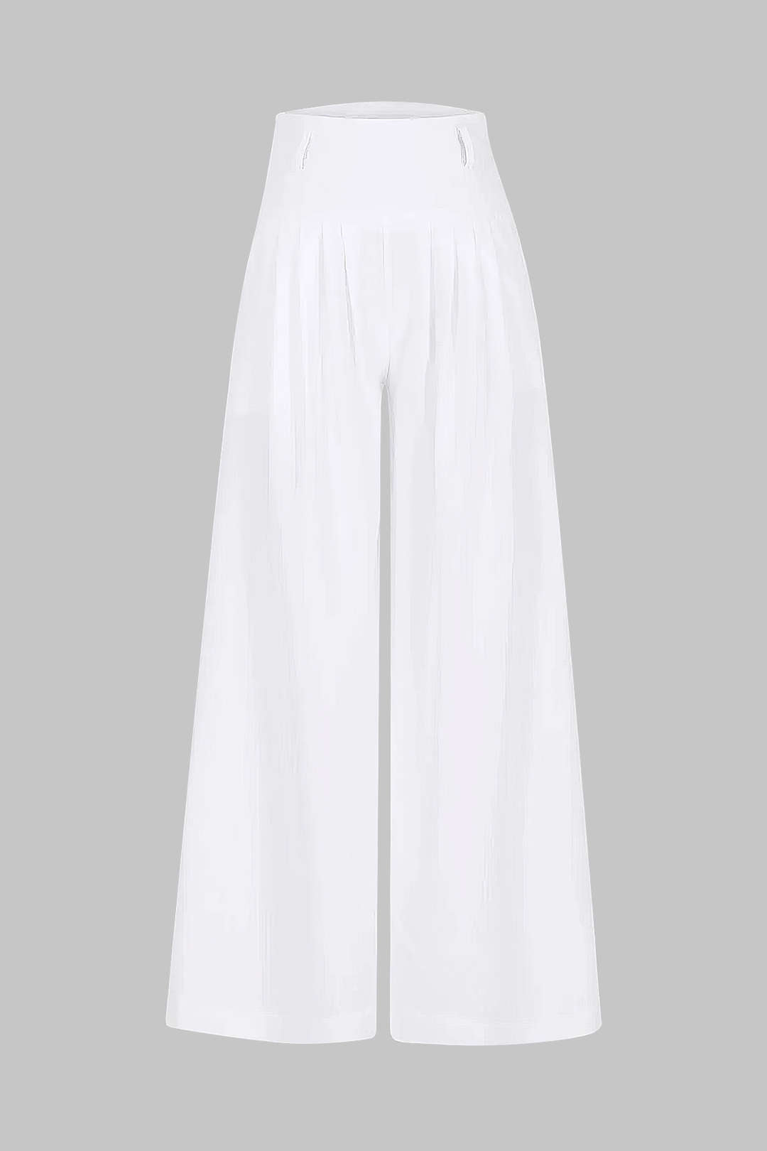 High Waist Wide Leg Trousers