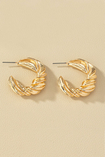 Metallic Twist Earrings