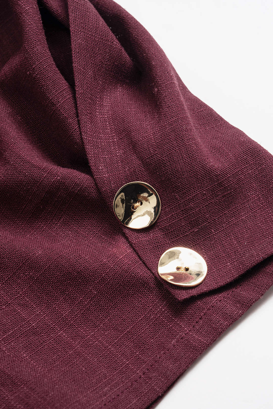 Linen Solid Barrel Trousers