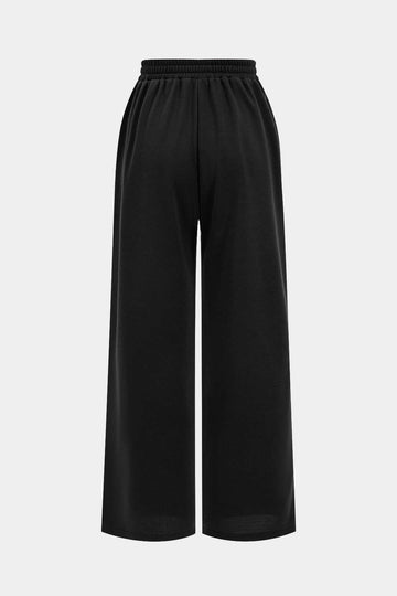 Metallic Eyelet Trousers