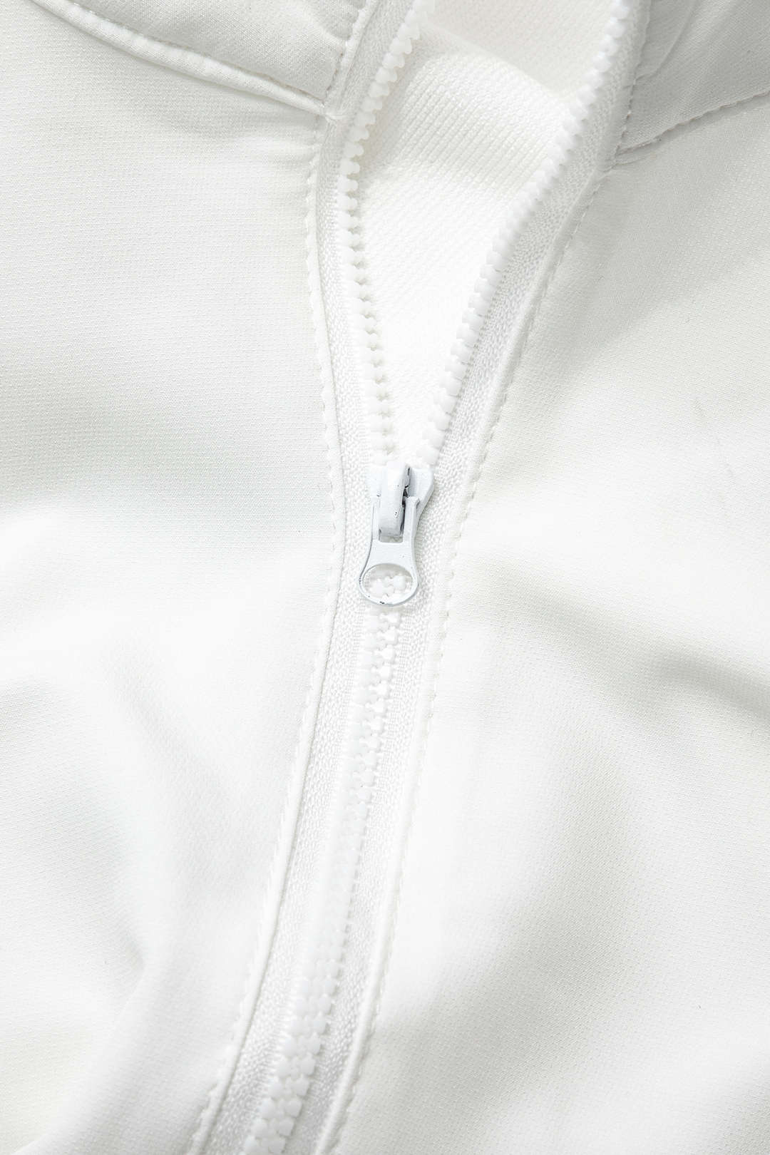 Drawstring Waist Pocket Zip Up Jacket