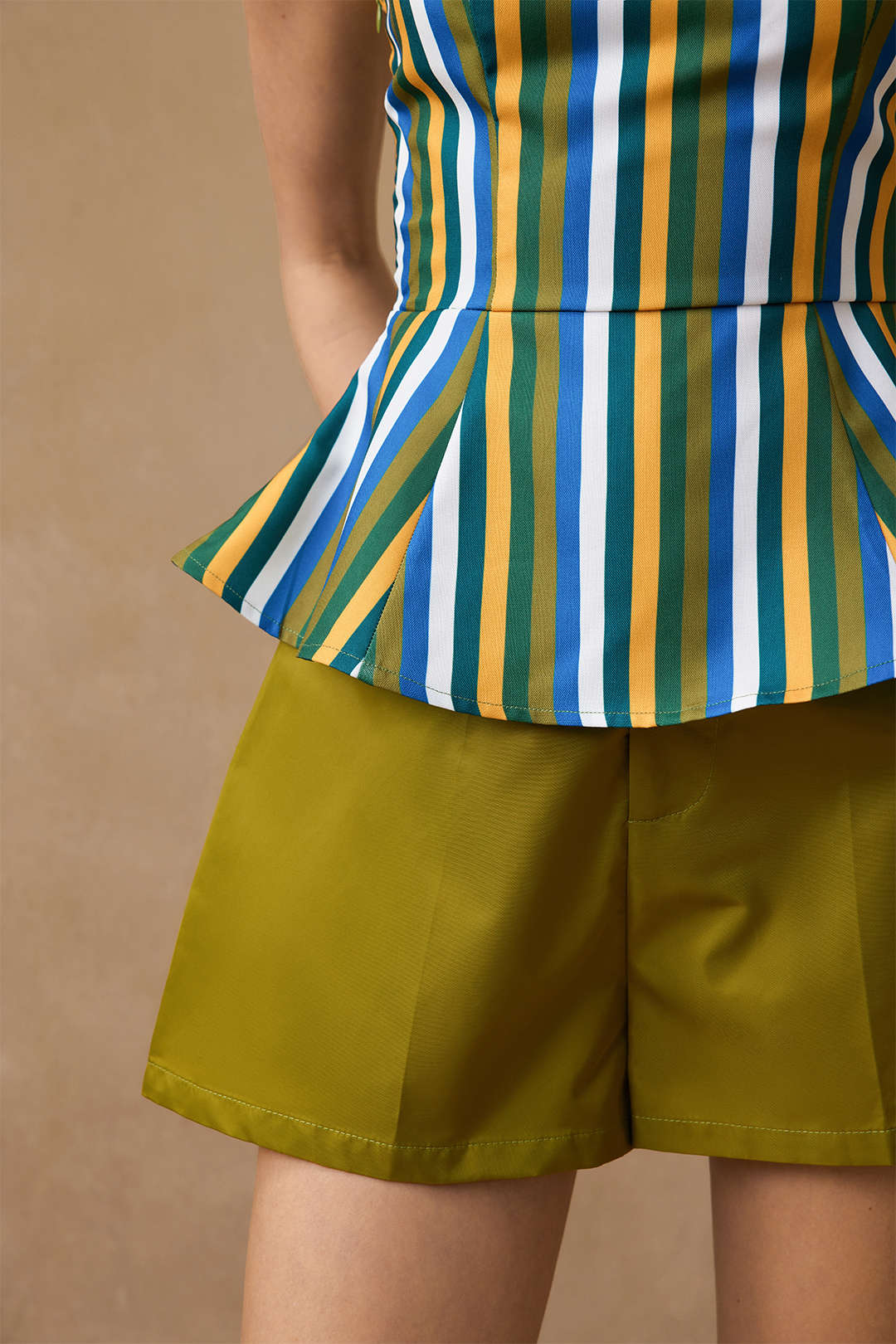 High Waist Ruched Shorts