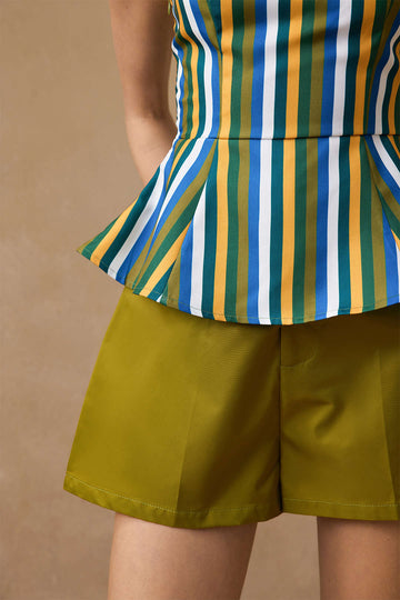 High Waist Ruched Shorts