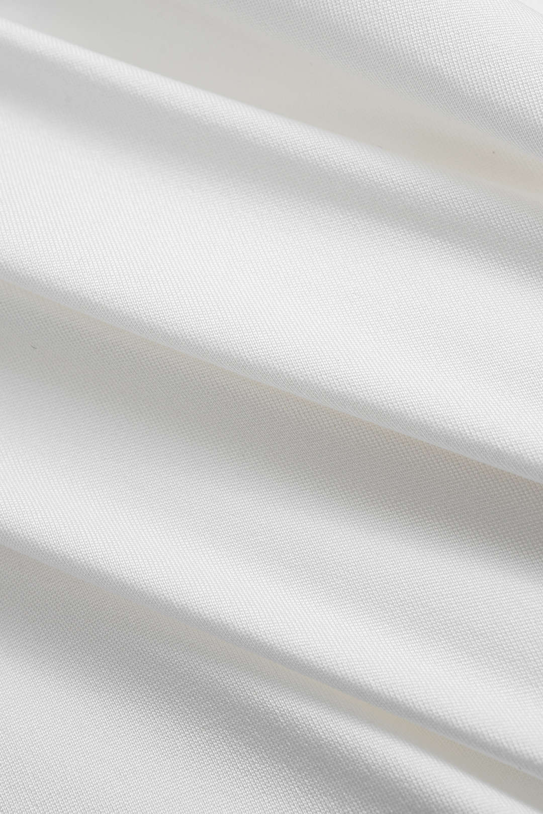 Mock Neck Asymmetrical Ruched Long-Sleeve Top And High Split Skirt Set