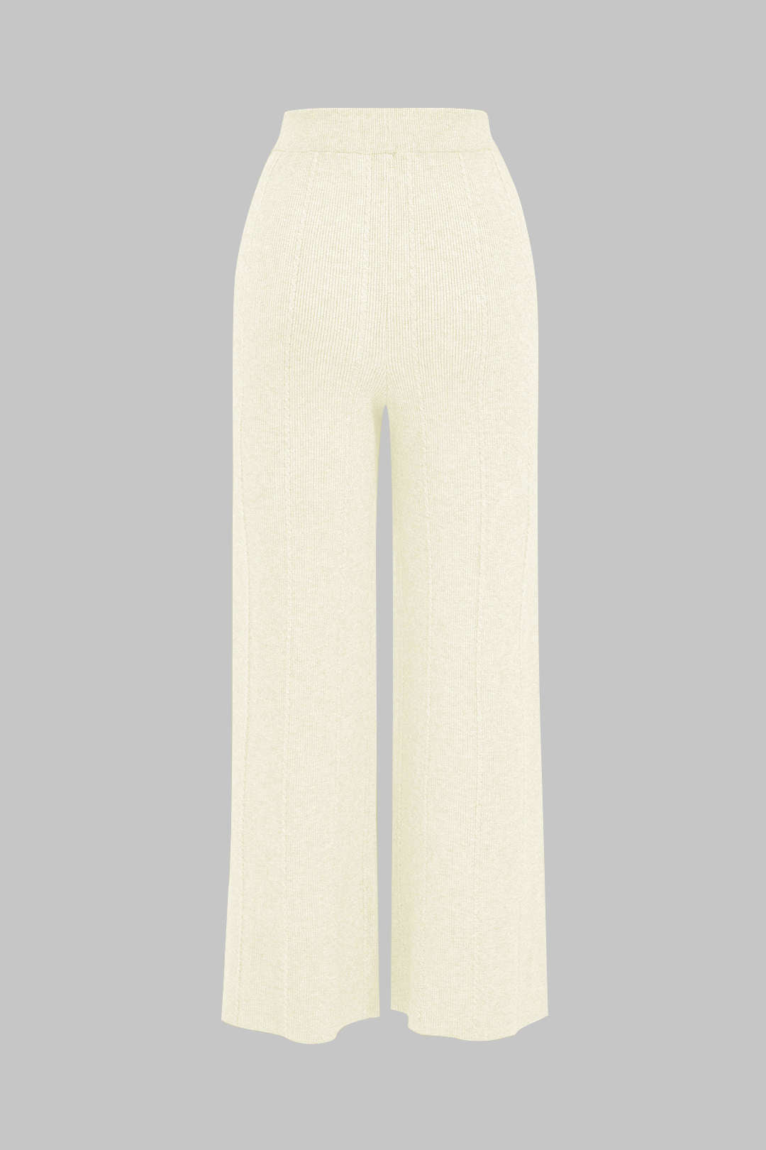 Knit Straight Leg Trousers