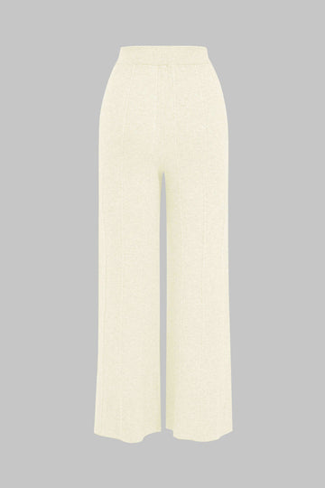 Knit Straight Leg Trousers